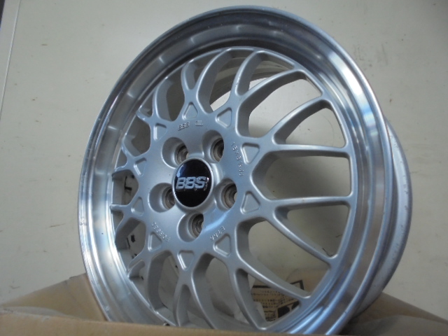 完売)(中古)☆BBS スバル純正オプション 16X6.5J+55 5/100 4本SET